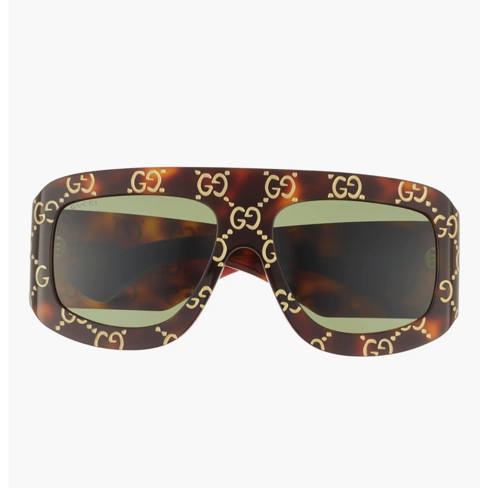 Gucci Brown Patterned Sunglasses - Picture 2 of 11